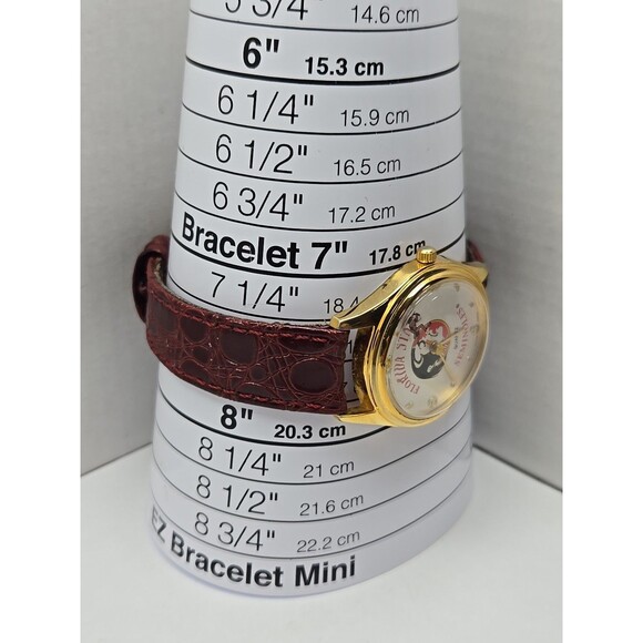 Florida State Seminoles Suntime Quartz Swiss Goldtone Watch New Battery FSU NCAA - Picture 7 of 12